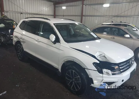 2021 Volkswagen Tiguan 2.0T Se/2.0T Se R-Line Black/2.0T Sel из США, поврежденный, VIN 3VV2B7AX2MM099075